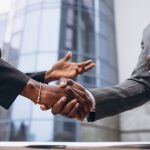 Two Tampa Commercial Real Estate Agents shaking hands