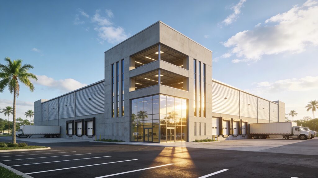 A new warehouse in tampa bay, florida