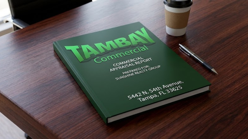 A finished appraisal package done by tambay commercial real estate